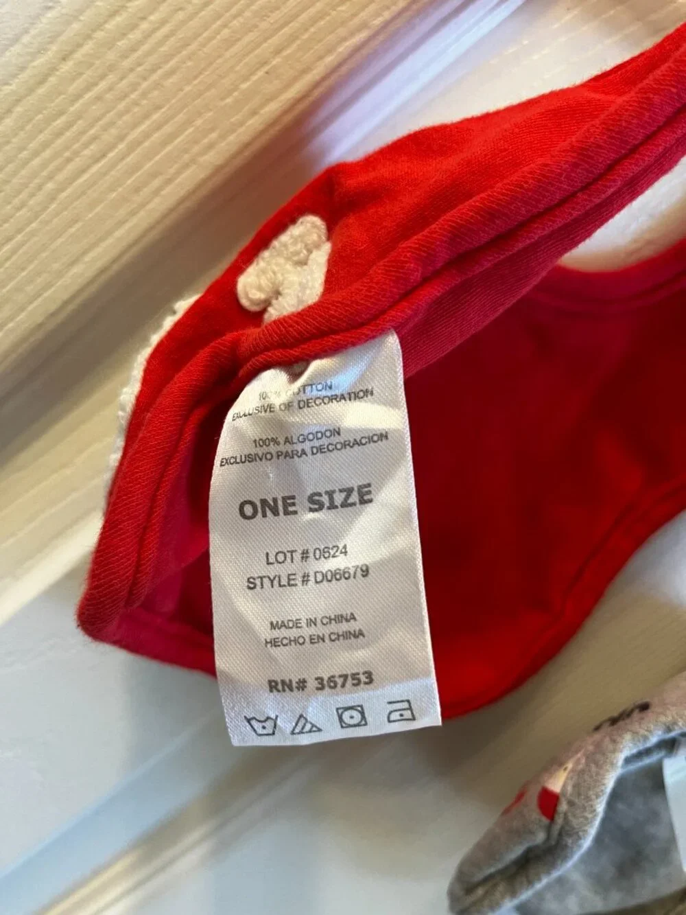Baby's First Christmas Bib Set